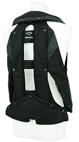 Hit-Air Mlv-C Light Weight Motorcycle Airbag Vest - Adjustable Xl-3Xl (Black) #TOP2