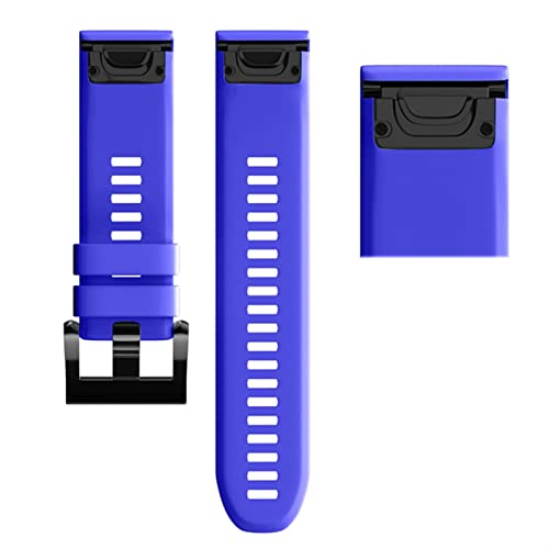 Bracelet de montre en silicone 26mm pour Garmin Fenix 7X et 6X Pro coloris agate