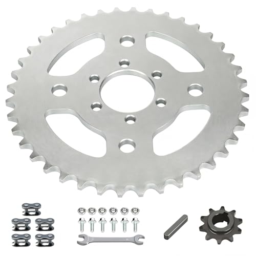 CILOYU High Speed 420 Chain Mini Bike Sprocket 40T 6 Hole 37mm Bore Replacement for Coleman CT100U CC100X RB100 Monster Mega Moto MMB80 105 Baja Doodle Bug DB30 Motovox MBX10 Mini Bike Parts