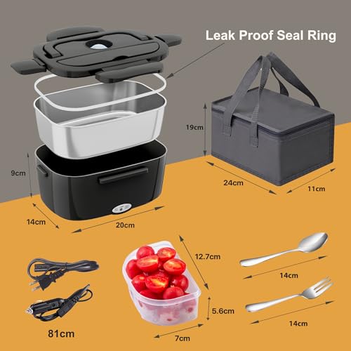 Lunch Box Chauffante 12V 100W 1,5L 3-en-1 – Image 7