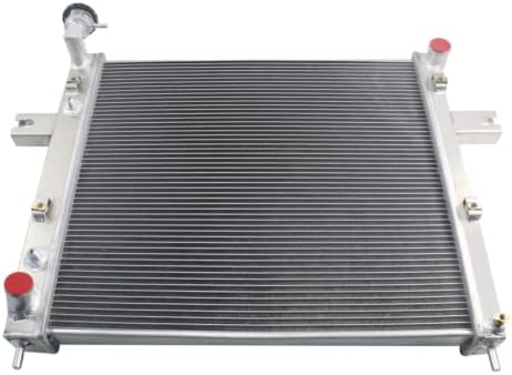 4 Row Aluminum Radiator For 1999 2000 2001 2002 2003 2004 Jeep Grand Cherokee Limited 4.0L L6 AT