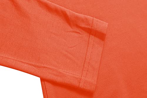 Image of Herou Womens Long Sleeve Turtleneck Slim Fitted Lightweight Casual Active Layer Tops Shirts
