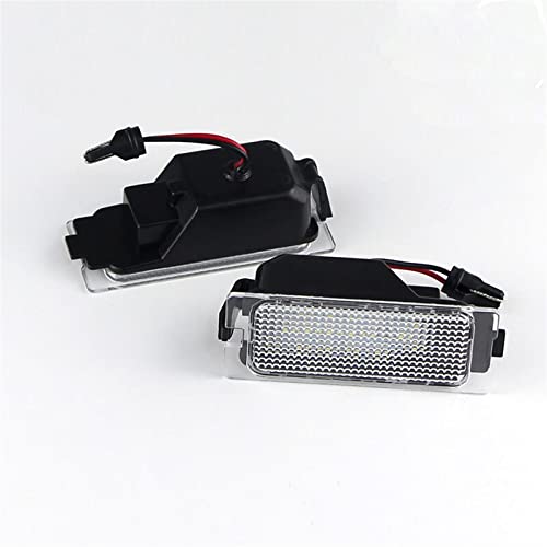 Evita multas con luces LED de matrícula para Ford Edge y Escape bombilla SMD blanca remolque