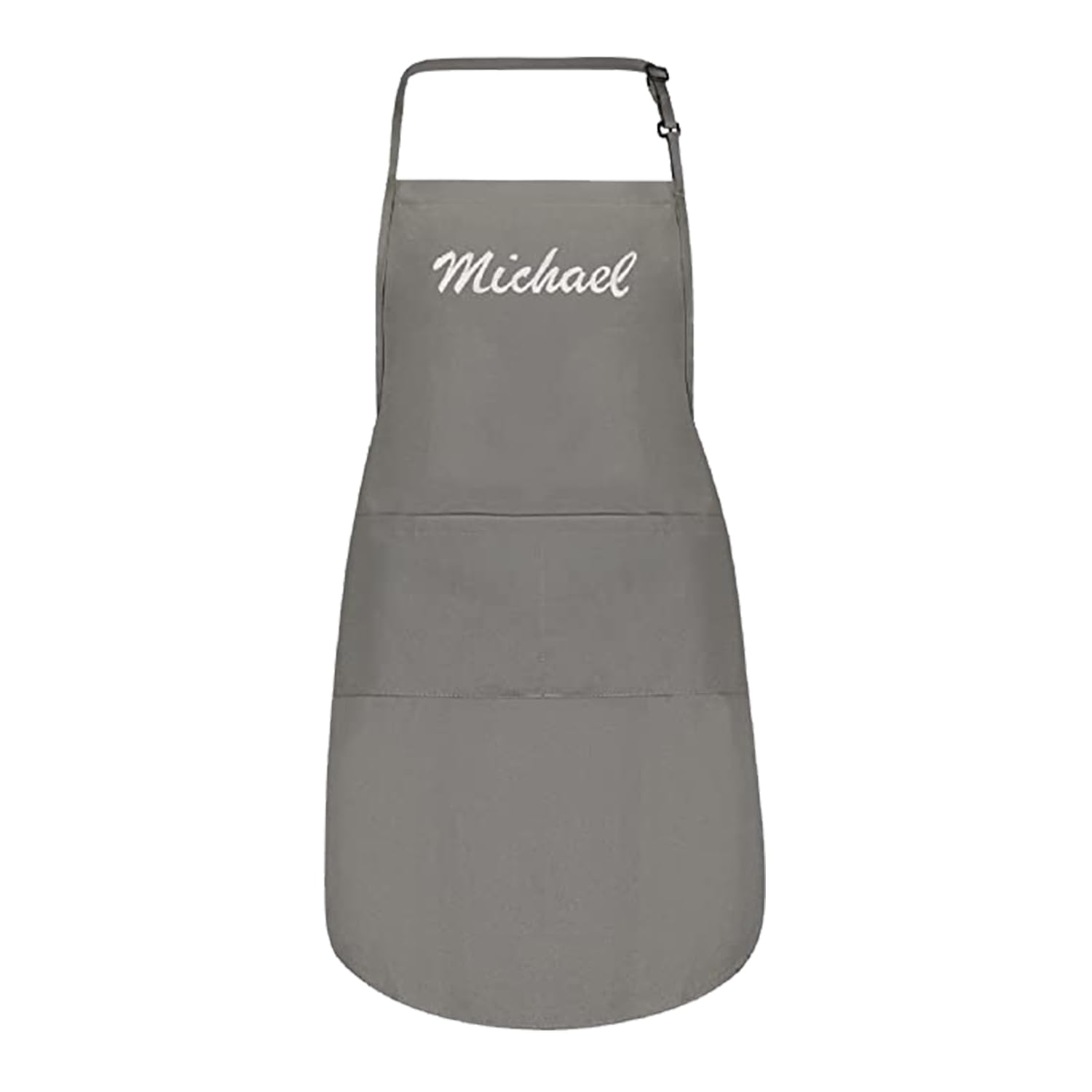Personalized Aprons for Men and Women - Custom Apron with Embroidered Name and Pockets for Kitchen Painting Crafting Salon