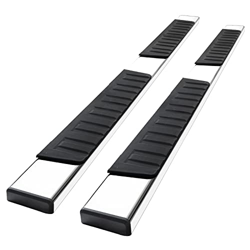 6 Inches Running Boards for Compatible with 2019-2023 Chevy Silverado/GMC Sierra 1500, 2020-2023 Silverado/Sierra 2500HD 3500HD Crew Cab(Excl. Classic Version/2019 Silverado Sierra 1500 LD).