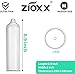 Zioxx Water Based Lubricants Passion Condom 20 Pieces(2 Pack)