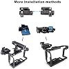 BMPCC 4K / 6K Cage with NATO Handle + T5 SSD Mount Clamp for Blackmagic Design Pocket Cinema Camera 4K / 6K