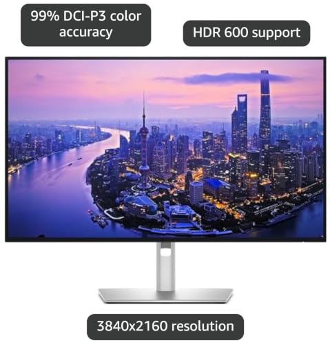 Image of Dell UltraSharp U2725QE 27 inch 4K UHS IPS Black Monitor (Renewed)