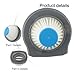 DTWLOPOP Vacuum Filter Replacement ，Compatble for Dustbuster, Washable, Compatble for HLVCF，10 Vacuum Cleaner Accessories Cleaning Tool(1 Pack)