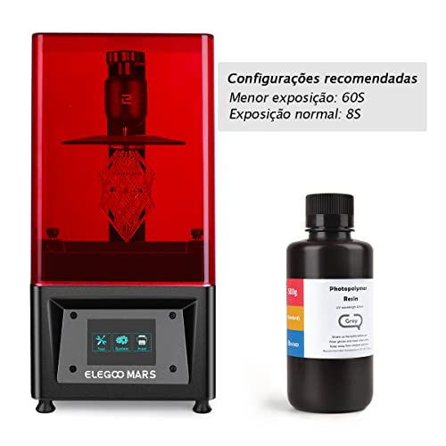 ELEGOO ABS-Like Resina de Impressora 3D Resina de Cura UV de LCD 405 nm Resina de Fotopolímero Padrã