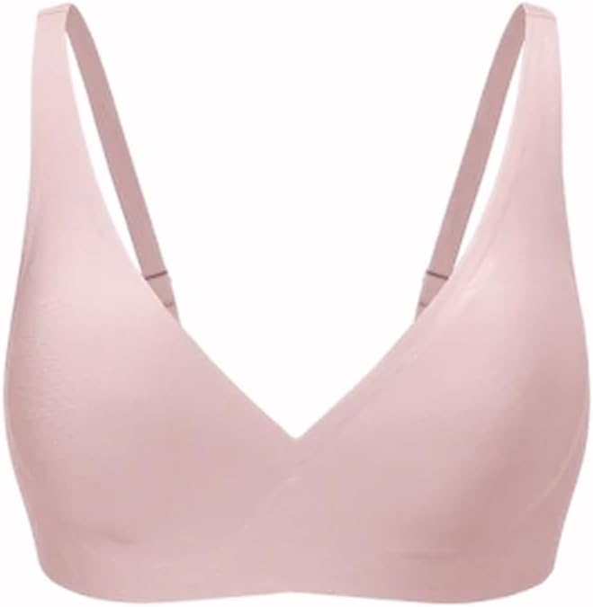 Coolfit Bra Signature Wireless Seamless Everyday Bra for Women,Cooling Fabric,Moisture Wicking Lingerie,Fixed Padding