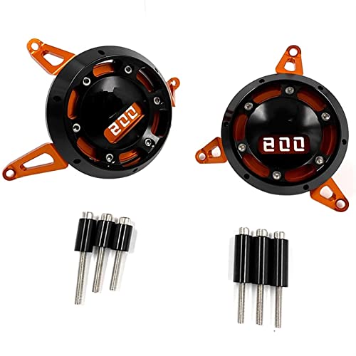 Couvercle de moteur CNC Kawasaki Z 800 protection moto orange pour motards
