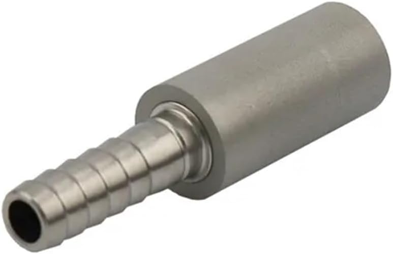 Brewing Equipment 0.5 or 2 Micron Diffusion Stone Stainless Steel Aeration Stone Carbonating Stone with 1/4" Barb Home Brew Wine Beer Soda Brewing Equipment(2 Micron)
