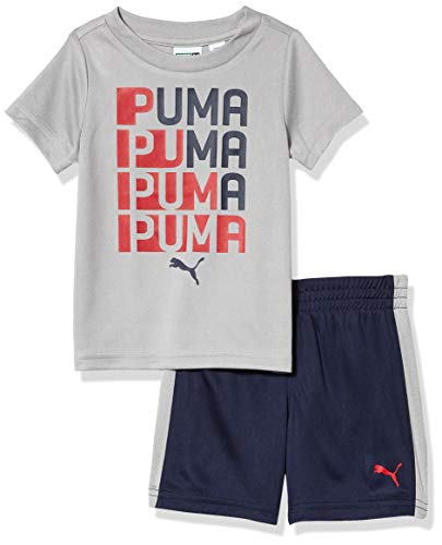 PUMA Baby Boys' Performance T-Shirt, Grey42, 24M