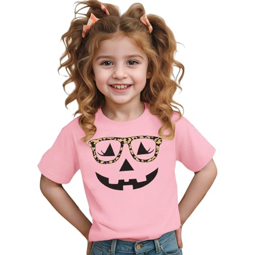 T-shirt Halloween fille adorable pour fêter la saison effrayante en famille
