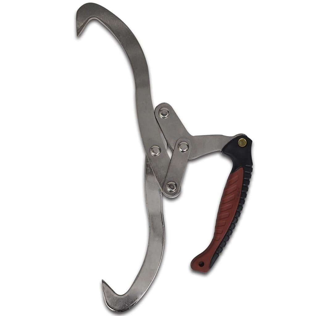 vidaXL 2X Pinza Tenaglia per Tronchi Manico in TPR Solleva Tronchi Forestale