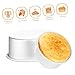 NAMOARLY 3pcs Round Cake Molds Food-grade Aluminum Baking Pans for Chiffon Cakes Nonstick Design for Easy Release Versatile Baking Trays for All Desserts