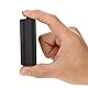 Einstellbare Verlängerungsstange, 1/4 Zoll Schraube Gummi gepolsterte Teleskopstange für Einbeinstativ/Stabilisatoren, 7.5 cm Länge