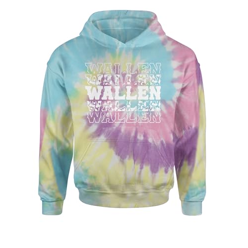 Youth Hoodie Wallen Wallen Wallen Small Tie-Dye Jellybean