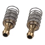 2 filtri di aspirazione del carburante in metallo 6650239 per escavatore 741 753 853 943 653 863 864 953
