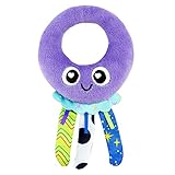 Juguete ideal para recién nacido: Lamaze Sprinkles el juguete de sonajero de medusa es adecuado para las necesidades de tus recién nacidos y proporcionará horas de juego interactivo, un primer sonajero perfecto para tu bebé niña o bebé.