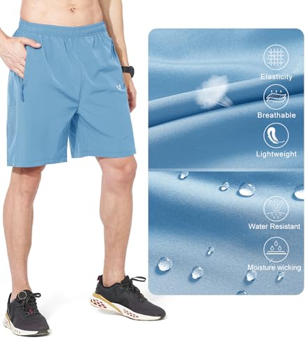 Image of NORTHYARD Men's Athletic Running Shorts Quick Dry Workout Shorts 7 inch / 5 inch / 9 inch Lightweight Sports Gym Basketball Shorts Hiking