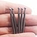 Luo ke 5 Pcs 3mm Carbide Ball Burs, 1/8'' Shank Tungsten Carbide Ball Shape Cutting Burr for Rotary Tools (Single Slot)