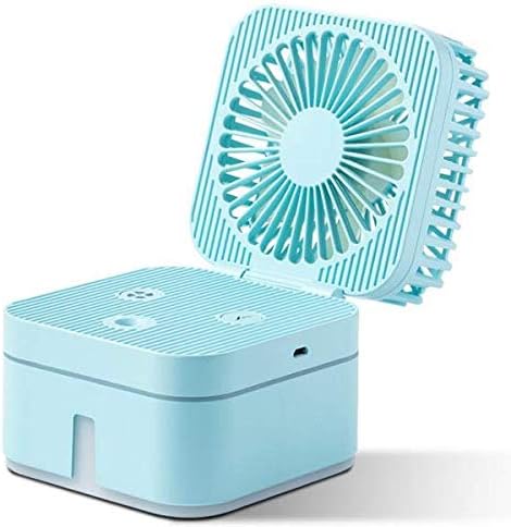 NP Handhold USB Humidifier Spray Fan (Color : White)
