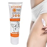 ⇟Mejora el cutis de la piel: esta crema para aclarar la piel puede ayudarte a mejorar el cutis de tu piel, especialmente algunas áreas más oscuras del cuerpo, los oscuros y las rodillas, y ayudarte a recuperar la luminosidad.