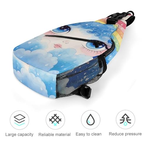 Morrales tipo Sling Bag Casual para Viaje y Senderismo miniatura 5