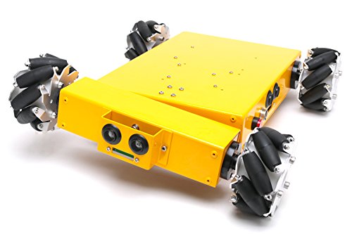 Amazon.co.jp: 4WD100mmメカナムホイールロボット (10011) [台車