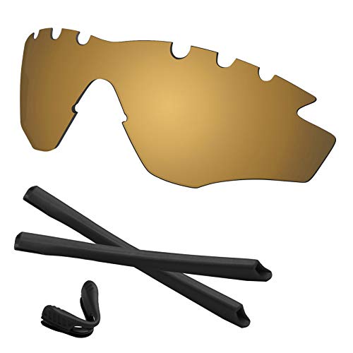 Image of M2 Frame Lenses & Rubber Kits Replacement for Oakley Sunglass OO9212 Polarized