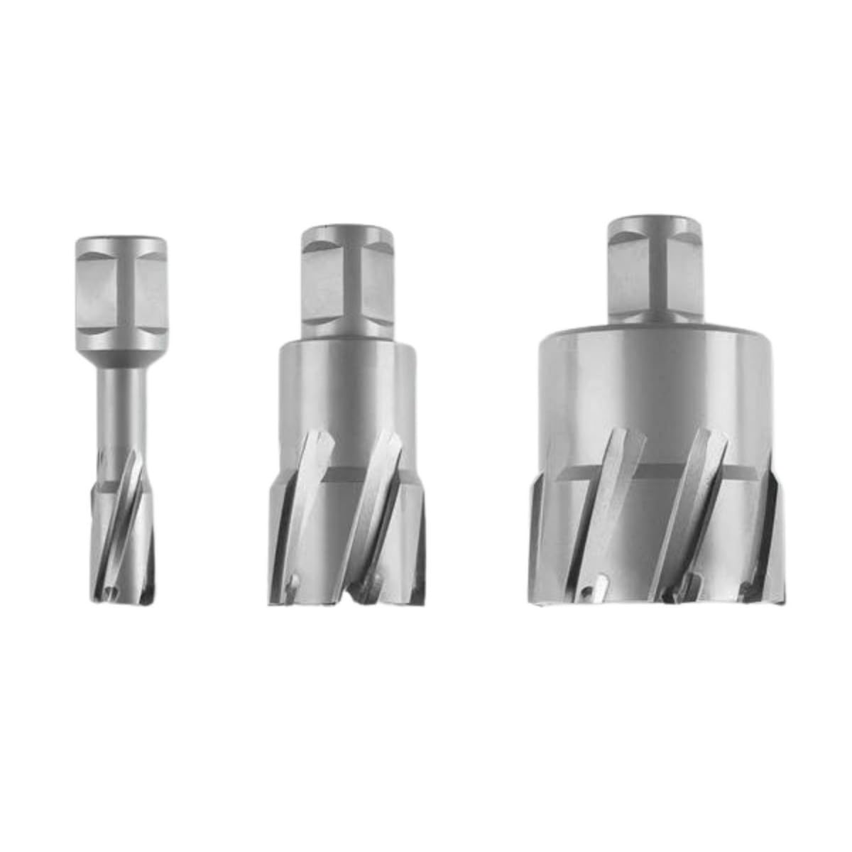Slugger by Fein Carbide Annular Cutter with Enhanced Cutting Geometry for Precision Drilling - High-Durability Steel, 3-7/8" Cutting Depth, 3/4" Bore Diameter, 3/4" Straight Shank - 63127664110