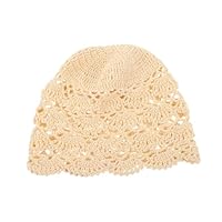 AKOOSY Cappello All Uncinetto e Casual Vintage per Ogni Occasione Leggero e Compatto