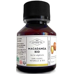 Plantaardige Macadamia-olie BIO – MyCosmetik – 50 ml