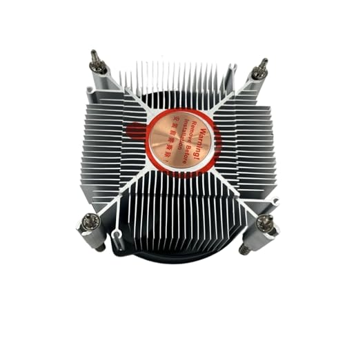 Radiador de CPU para computadora de escritorio con ventilador silencioso socket 1366 2