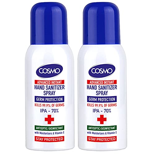 CD COSMO DESIGNS Advanced Hand Sanitizer Spray 100 ml Pack Of 2