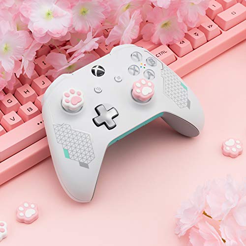 Geekshare Punhos Para O Polegar Do Controlador Xbox One Cat Paw, Conjunto De Capas Para Os Polegares