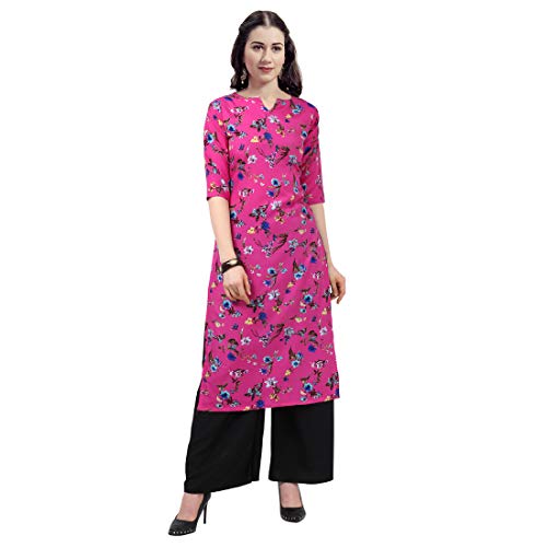 Image of Florence Women's Crepe Straight Kurta