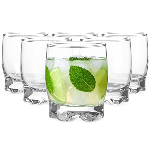 Glasmark KROSNO 1992 s Ensemble De 6 Pièces 250 ml Bas Convient Au Lave Vaisselle Résistant Eau Jus Boissons