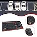 1/64 Parking Lot Mouse Pad Garage Toy Mouse Pad Anti Slip Mini Diecast Car Garage Rollable 30 Cmx60 cm Vehicle Scene Display