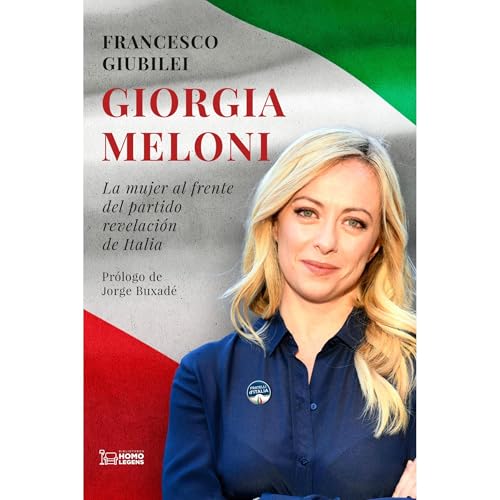 Georgia Meloni Audiolibro Por Francesco Giubilei arte de portada