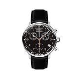 Serie : 100 Jahre Bauhaus - Made in Germany - Gehäuse aus Edelstahl, poliert - Gehäusedurchmesser : ca. 41 mm - Gehäusehöhe : ca. 12.2 mm