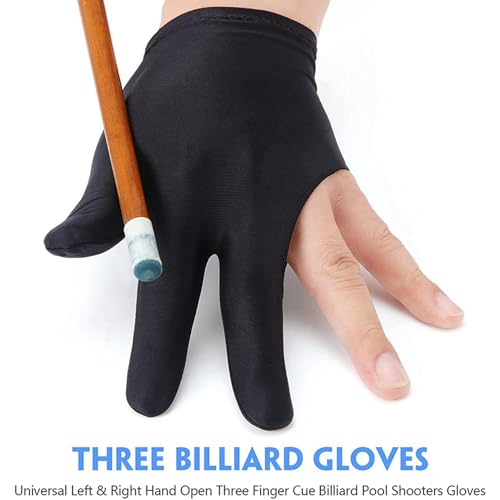 Gants de billard respirants pour éviter les mains moites sur la queue - 6