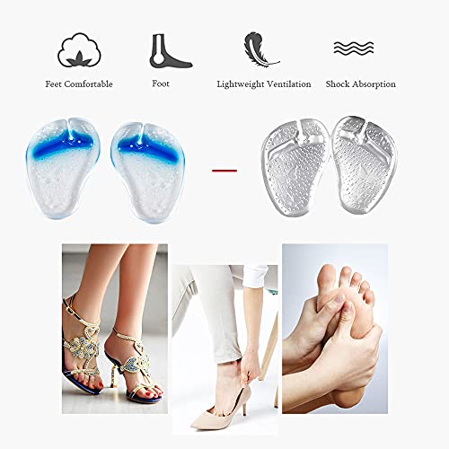 Cuscinetti Avampiede Gel di Silice, 2 paia di