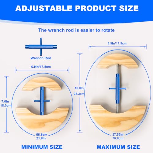 Image of Hat Stretcher for Baseball Caps, Fitted Hats Size 7 to 8 3 /4