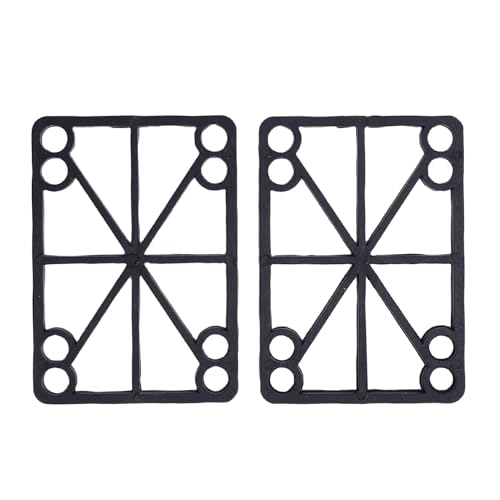 Fockety -Achsen, Aluminiumlegierung, 1 Paar, 55 X 45 Mm, Rollen-Set, Rollen-Kombi-Set, 3,2-Zoll-Achsen-Rollen-Kombi-Set für Cruiser (Blue)