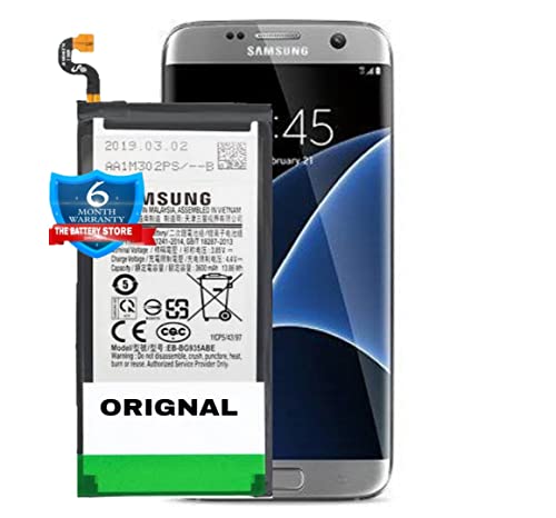 Image of THE BATTERY STOREOriginal EB-BG935ABE Battery for Samsung Galaxy S7 Edge Battery with 3 month warranty and high capacity battery backup. Carefully check your phone model and purchase. (FOR SAMSUNG S7 EDGE)