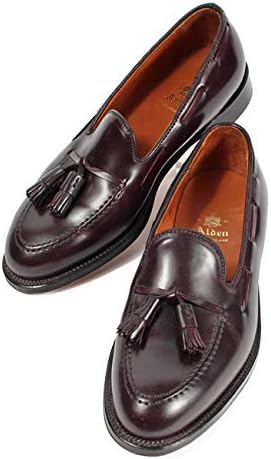 Amazon オールデン メンズ 革靴 Mocassino コードバン Eワイズ 563 約28 5cm Bordea 並行輸入品 Alden オールデン ビジネスシューズ