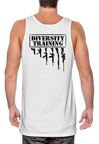 Haase Unlimited Diversity Training - 2nd Amendment Guns Rifles Men's Tank Top